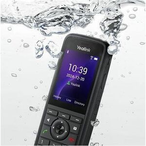 AX86R Ruggedized WiFi Phone. 2.4in 240x320 TFT color screen. IP67-rated waterproof and dust-proof drop-proof up to 1.8 met