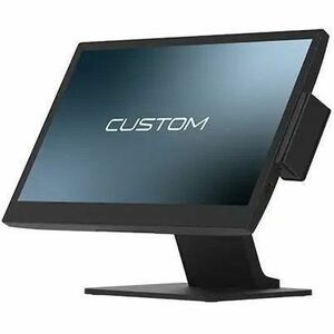 Custom POS Terminal Stand - 29.5 cm (11.6") to 54.6 cm (21.5") Screen Support - For POS Terminal - Cable Management, Hinge