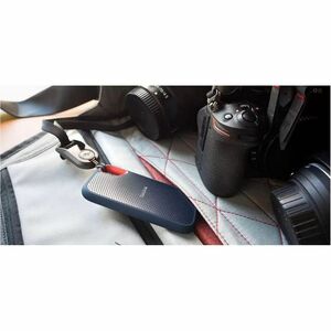 SanDisk Extreme Portable SDSSDE61-8T00-IN25 8 TB Portable Solid State Drive - Black - Smartphone, Notebook, Tablet, iPhone