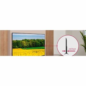 LG 43UK660H0UA 43" Smart LCD TV - 4K UHDTV - High Dynamic Range (HDR) - Charcoal Gray - HDR10 Pro, HLG - Netflix, AirPlay 