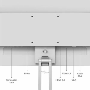 Lenovo L27-4C 27" Class Full HD LED Monitor - 16:9 - Cloud Gray - 68.6 cm (27") Viewable - In-plane Switching (IPS) Techno