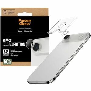 PanzerGlass Hoops Camera Lens Protector - Transparent - Glass, Silicone