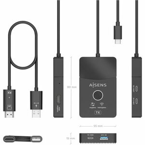 USB-C DOCK HDMI WIRELESS HDMI KM0