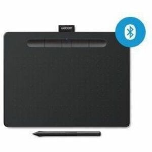 Wacom Intuos M Graphics Tablet 4K - Cable - Black - 4096 Pressure Level - Pen - PC, Mac