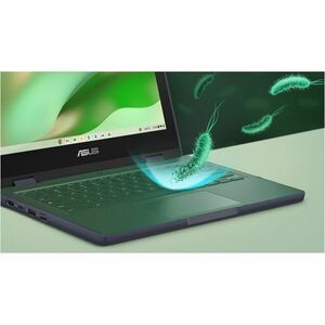 Notebook ASUS Chromebook 11.6 pulgadas HD (1360 x 768) Intel N150-Chrome OS-RAM 8GB- 64GB eMMC-Color Mineral Grey-1 año de