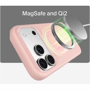 Belkin SheerForce Case for Apple iPhone 17 Pro Smartphone - Textured Buttons - Pink - Drop Resistant, Impact Resistant - P