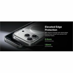 Belkin SheerForce Hülle für Apple iPhone 17 Pro Smartphone - Durchsichtig - Vergilbungsbeständig, Kratzfest, Schlagfest, S