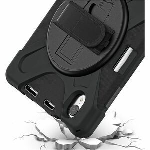 Strike Apple iPad Mini 6 Rugged Case with Handstrap & Lanyard Shoulder Strap