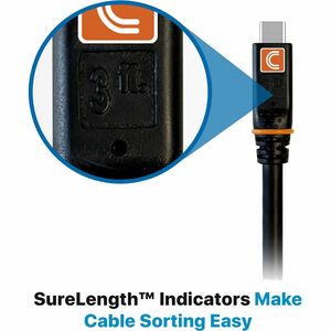 Comprehensive Pro AV/IT Integrator Series Transformer USB-C to USB-C or 4K HDMI Cable 10ft - 10 ft HDMI/USB-C AV/Data Tran