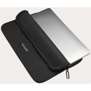 Tucano Color Carrying Case (Sleeve) for 33 cm (13") to 35.6 cm (14") Notebook - Black - Anti-slip, Scratch Resistant - Pla