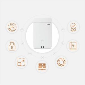 Gigaset N770 IP PRO IP DECT Phone Base Station - Polar White - 300 m Range - 30 Simultaneous Calls