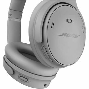 Bose QuietComfort Wired/Wireless Over-the-head, Over-the-ear Stereo Headset - Moonlight Gray - Binaural - Circumaural - 90