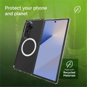 ZAGG Bridgetown Snap Cell Phone Case - For Samsung Galaxy Z Fold7 Smartphone - Clear - Impact Resistant, Scratch Resistant