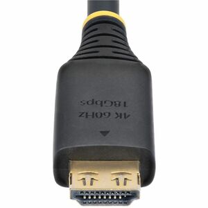 StarTech.com 5 m HDMI A/V Cable - 1 - Cable for Audio/Video Device, Display, Workstation, TV, MacBook - First End: 1 x HDM