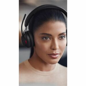Jabra Evolve2 65 Headset - Microsoft Teams Certification - Stereo - Wireless - Bluetooth - 98.4 ft - On-ear, Over-the-head