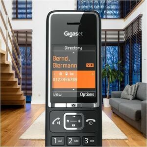 Gigaset Comfort 550 DUO DECT Cordless Phone - Black - 2 Simultaneous Calls - Hearing Aid Compatible