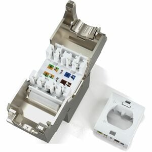 Digitus Network Connector - 8 Piece - 1x RJ-45 keystone - Female - Shielding
