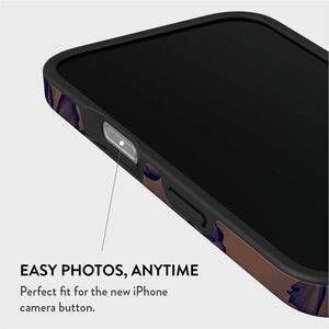 BURGA Case for Apple iPhone 16 Smartphone - Velvet Night design - Fade Resistant, Scratch Resistant, Shock Absorbing, Drop