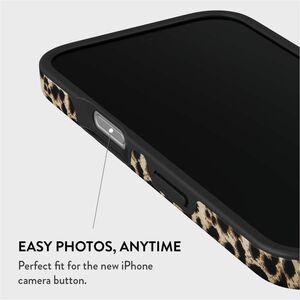 BURGA Case for Apple iPhone 16 Smartphone - Leopard Print, Cheetah, Player - Multicolor - Fade Resistant, Scratch Resistan