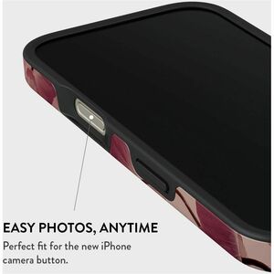 BURGA Case - Tender Kiss, Gold Detail, Dot-Pattern Grip - Impact Absorbing, Scratch Resistant, Drop Resistant, Damage Resi