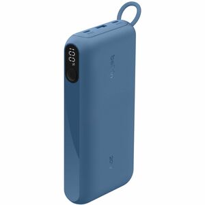 Belkin BoostCharge Stromspeicher - Blau - für Smartphone, iPhone, iPad, AirPod, USB Typ C Gerät, Nintendo Switch, iPad min