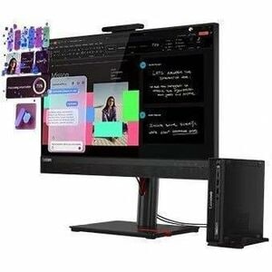 Desktop Computer Lenovo ThinkCentre M70q Gen 6 13A4004VMZ - Intel Core Ultra 5 235T - 16 GB - 1 TB PCI Express NVMe 4.0 x4