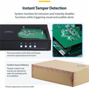 StarTech.com Analog KVM Switchbox - TAA Compliant - 4 Computer(s) - 4K - 3840 x 2160 - 11 x USB - USB 2.0 - 20 x DisplayPo