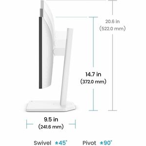BenQ GW2490TC 24 Zoll Class Full HD LED-Monitor - 16:9 Format - 60,5 cm (23,8 Zoll) Viewable - IPS-Technologie (In-Plane-S