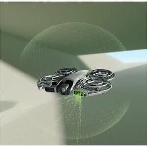 DJI Neo 2 Aerial Drone - 2.40 GHz, 2.48 GHz, 5.17 GHz, 5.25 GHz, 5.73 GHz, 5.85 GHz - Battery Powered - 0.32 Hour Run Time