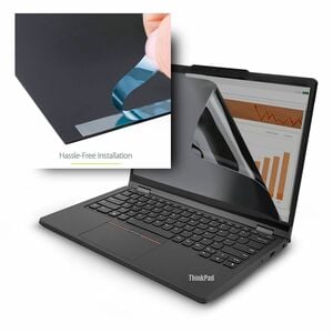 StarTech.com Anti-glare Privacy Screen Filter for Lenovo - Black - 1 - For 33.8 cm (13.3") Widescreen LCD 2 in 1 Notebook 