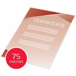 ACCO Peel'nStick Laminating Pouch - Sheet Size Supported: A4 216 mm Width x 303 mm Length - Laminating Pouch/Sheet Size: 2