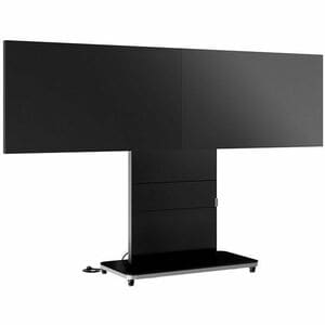 HAGOR Monitorständer - Bildschirmgröße: Bis zu 165,1 cm (65 Zoll) - 80 kg TragfähigkeitDisplay Type Supported: - Boden - S