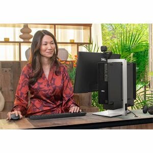 Dell Pro Slim QCS1255 Desktop Computer - AMD Ryzen 5 8500G - 16 GB - 512 GB PCI Express NVMe 4.0 SSD - Slim PC - Standard 