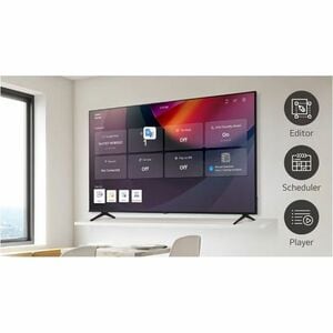 LG 65PK640S 1651 mm LCD Digital Signage Display - 16 Hours/ 7 Days Operation - High Dynamic Range (HDR) - 3840 x 2160 - 8 