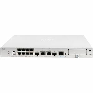 Routeur Cisco Secure Router 8100 C8151-G2 - 10 Ports - 8 RJ-45 Port(s) - 2 WAN Port(s) - Port de gestion - 2 Mini-GBIC (SF