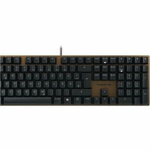 CHERRY MX3950 Gaming Keyboard - Full-size - Cable Connectivity - USB Type A Interface - Spanish - QWERTY Layout - Bronze -