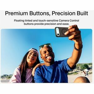 Belkin SheerForce Grip Series Case for iPhone Air - For Apple iPhone Air Smartphone - Anti-slip textured - Black - Translu