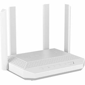 Keenetic Hero KN-1012 wifi 6 Ethernet Roteador sem fio - Dual Band - 2,40 GHz Banda ISM - 5 GHz Banda UNII - 4 x Antena - 