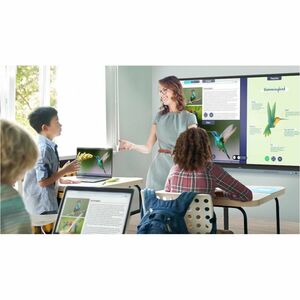 BenQ Board Master RM6504 4K UHD LCD Collaboration Display - ARM Cortex A73 + A53 - 8 GB - Touchscreen - 16:9 Seitenverhält