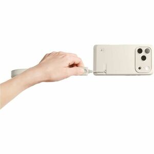 Spigen DA30S-LS Adjustable Phone Strap - Loop Attachment - Stone - Nylon, Fabric