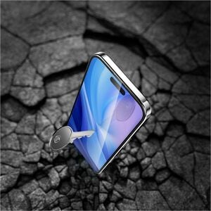 4smarts Second Glass 9H Gehärtetes Glas Displayschutz für Apple iPhone 16 Pro, iPhone 17 - Transparent - für OLED iPhone 1