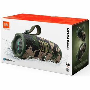JBL Charge 6 Portable Bluetooth Speaker System - 45 W RMS - Squad - 56 Hz to 20 kHz - Battery Rechargeable - 1