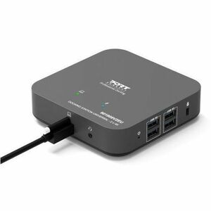 Station d'accueil Port Connect USB Type C pour Notebook, Station de travail, Moniteur, Clavier, Souris, Casque, Écouteurs,