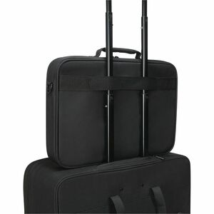 Dicota TWO Tasche für 35,6 cm (14 Zoll) bis 40,6 cm (16 Zoll) Notebook - Schwarz - 300D rPET Polyester Körper - wasserabwe
