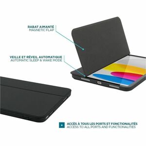 MOBILIS ELEMENT Tasche (Verschlussklappe) für 27,7 cm (10,9 Zoll) bis 27,9 cm (11 Zoll) Apple iPad (11. Generation), iPad 