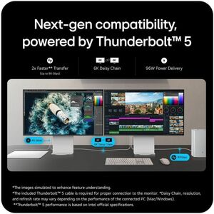 LG UltraFine 32U990A-S 32" Class 6K LCD Monitor - 16:9 - 31.5" Viewable - Nano In-plane Switching (Nano IPS) Black Technol