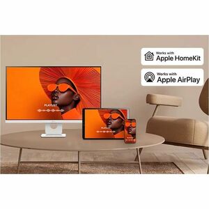 LG 32U721SA-W 32" Class 4K UHD Smart LCD Monitor - 16:9 - White - 31.5" Viewable - Vertical Alignment (VA) - 3840 x 2160 -