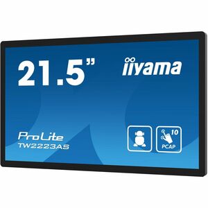 iiyama ProLite TW2223AS-B3P 22 Zoll Klasse LED-Touchscreen-Monitor - 16:9 Format - 18 ms Reaktionszeit - 54,6 cm (21,5 Zol