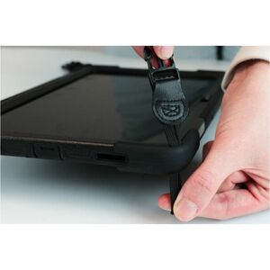 MOBILIS Robust Tasche Samsung Galaxy Tab S10 FE, Galaxy Tab S9, Galaxy Tab S9 FE Tablet - Schwarz - Silikon Außenmaterial 