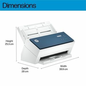 HP Scanjet Enterprise Flow 9000 s1 Sheetfed Scanner - 600 x 600 dpi Optical - 24-bit Color - 48-bit Grayscale - Greyscale 